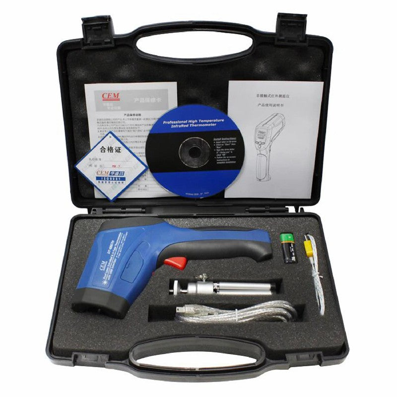 CEM DT-8867H DT-8868H DT-8869H Professional Range Dual Laser Infrared Thermometer Temperature Gun Industrial High Temperature CEM DT-8867H DT-8868H DT-8869H Professional Range Dual Laser Infrared Thermometer Temperature Gun Industrial High Temperature